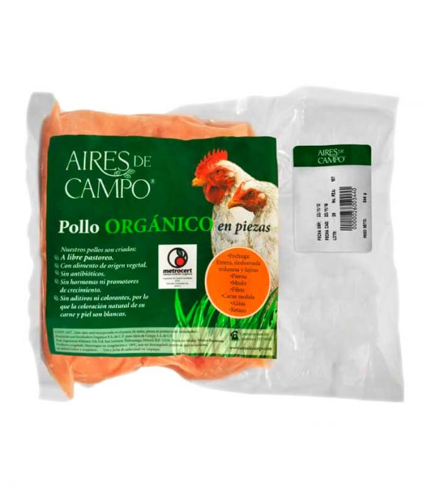 Alas de pollo orgánico Aires de Campo